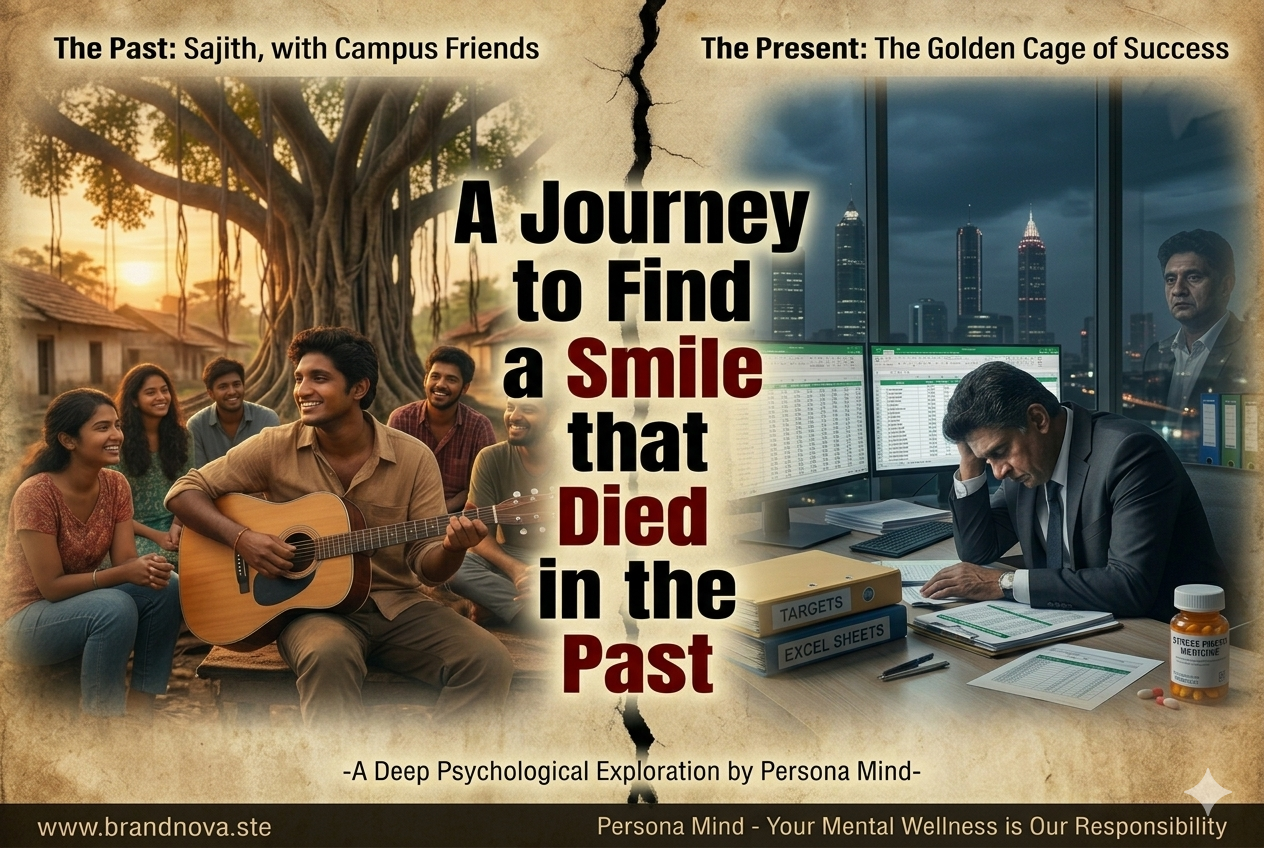 Feeling burnt out? Read the story of Sajith and discover why career stress is more than just tiredness. Reclaim your mental well-being with Persona Mind.